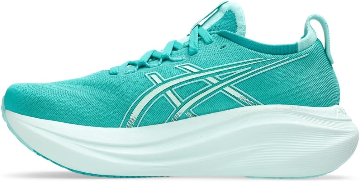 image:imageASICS Womens GelNimbus 27 Running ShoesWave TealIlluminate Mint