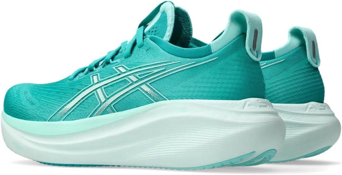 image:imageASICS Womens GelNimbus 27 Running ShoesWave TealIlluminate Mint