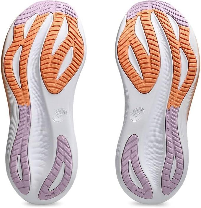 image:imageASICS Womens GelNimbus 27 Running ShoesWhite Light Ube 1012b753 101