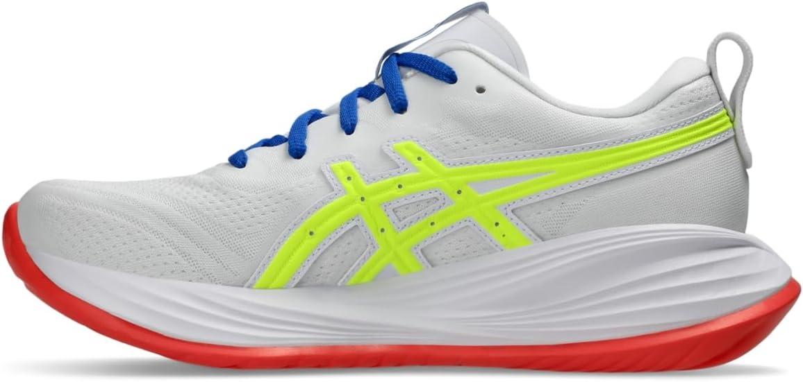 image:imageASICS Womens GelNimbus 27 Running ShoesWhiteSafety Yellow