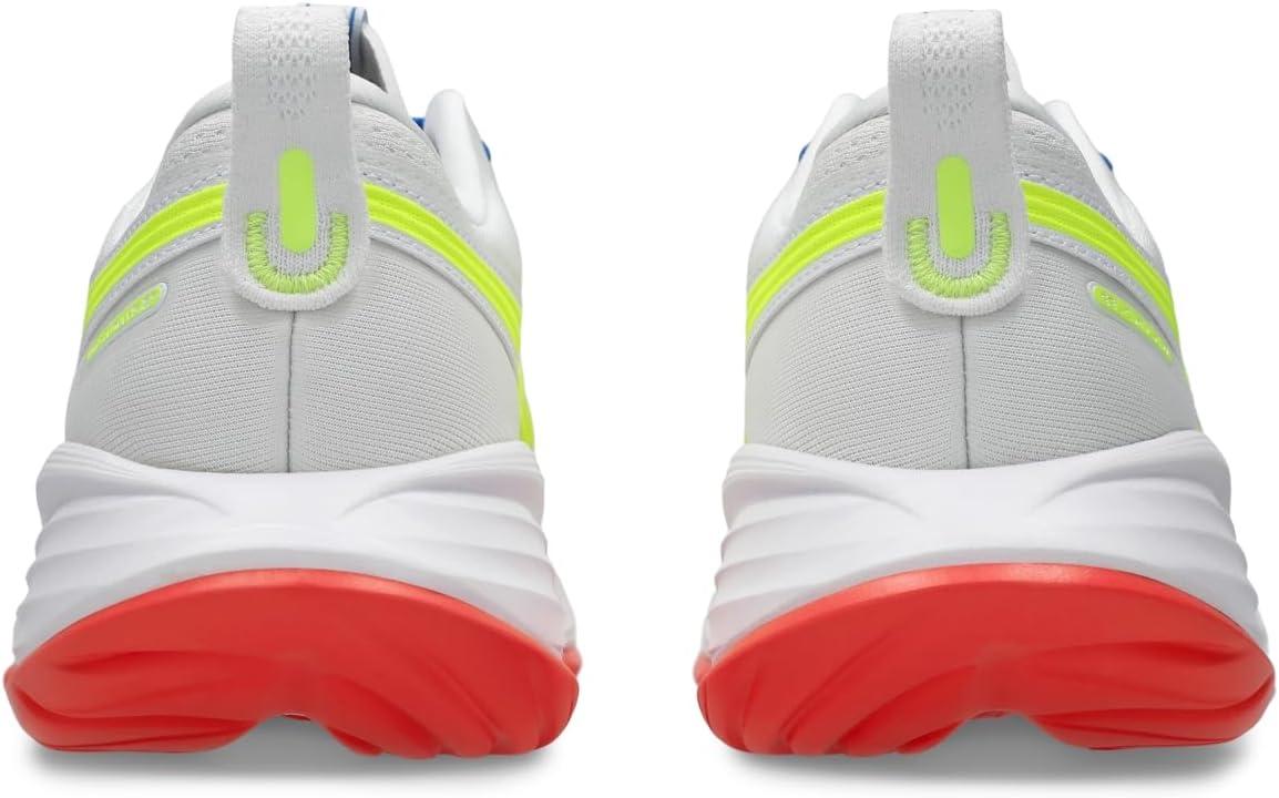 image:imageASICS Womens GelNimbus 27 Running ShoesWhiteSafety Yellow