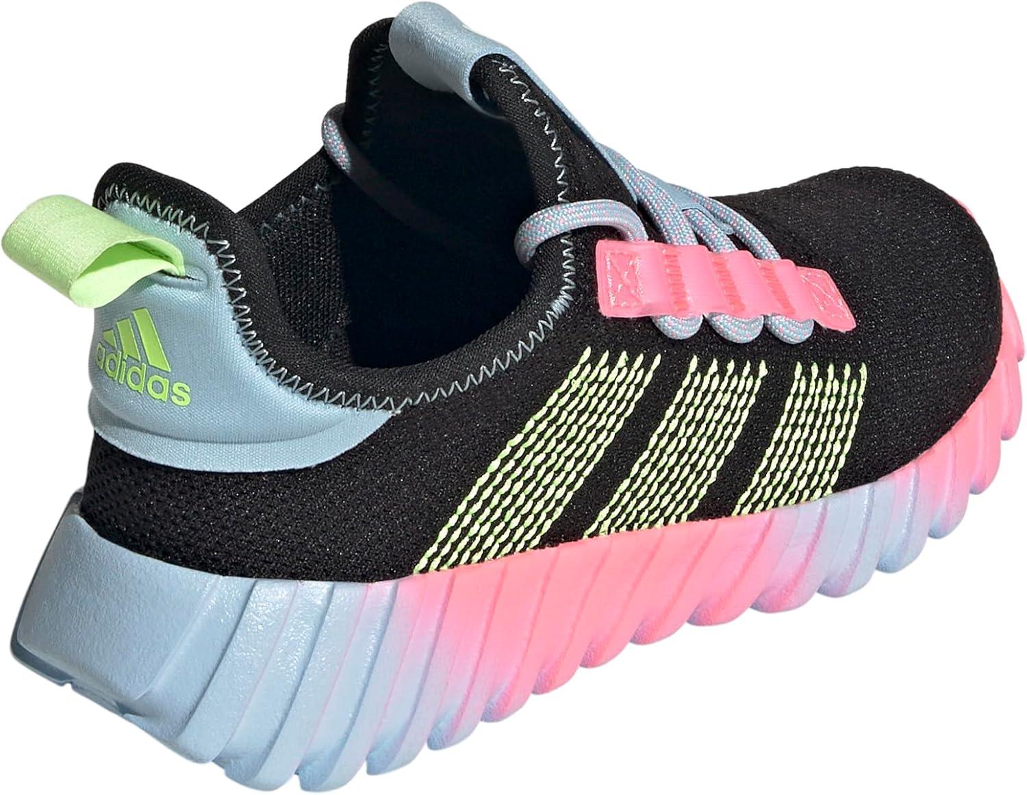 image:imageAdidas UnisexChild Kaptir FlowBlackYellowClear Sky