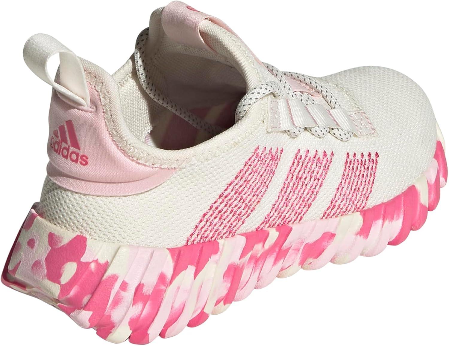image:imageAdidas UnisexChild Kaptir FlowChalk WhitePulse MagentaClear Pink