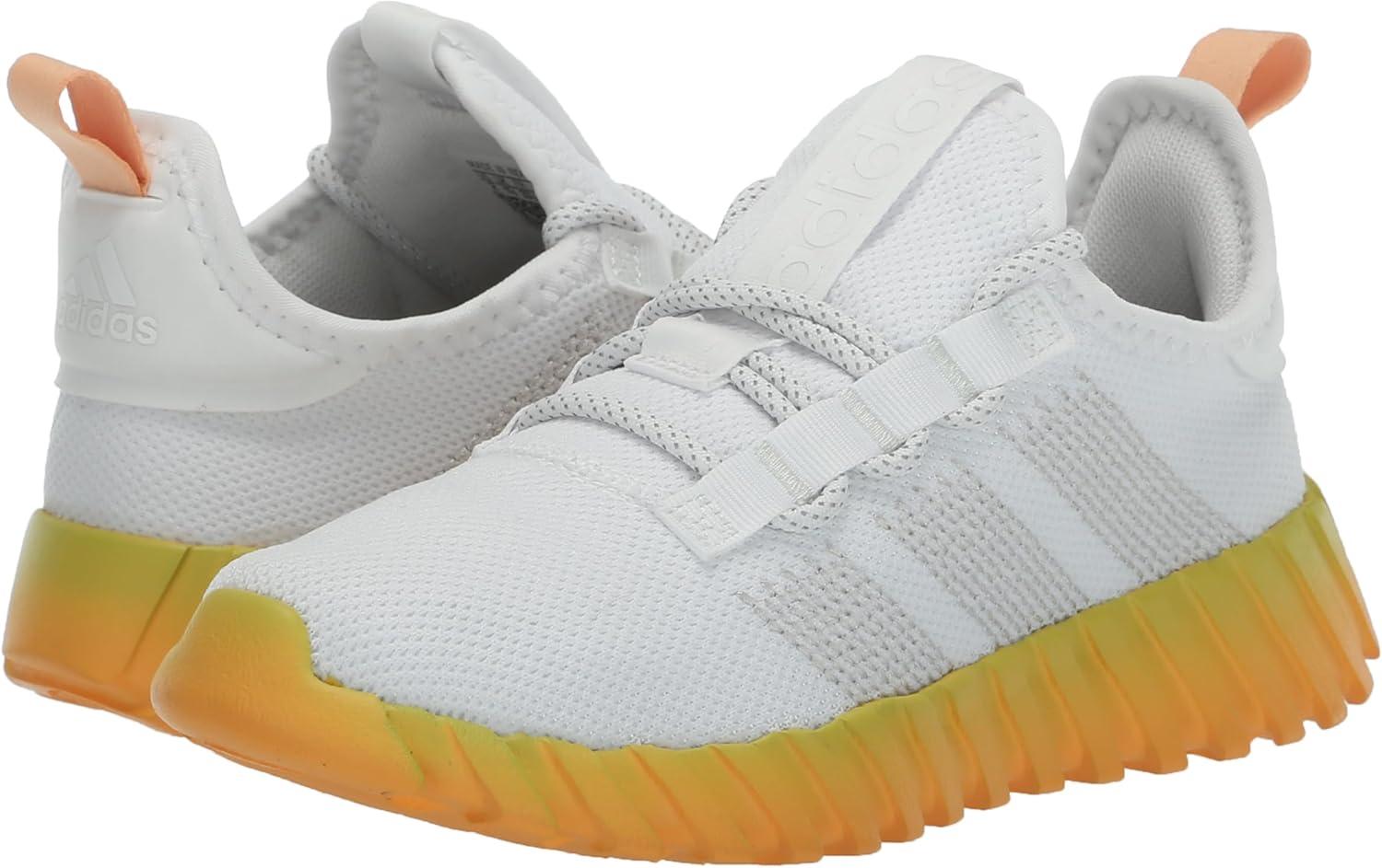 image:imageAdidas UnisexChild Kaptir FlowWhiteCrystal WhiteHazy Orange
