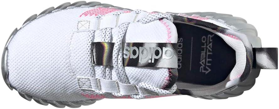 image:imageAdidas UnisexChild Kaptir FlowWhiteLucid PinkSilver Metallic