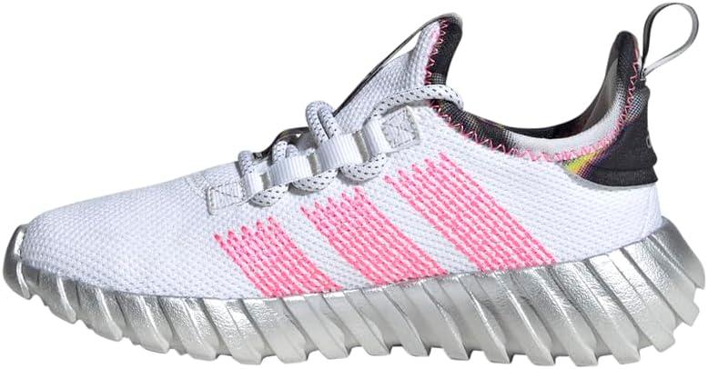 image:imageAdidas UnisexChild Kaptir FlowWhiteLucid PinkSilver Metallic