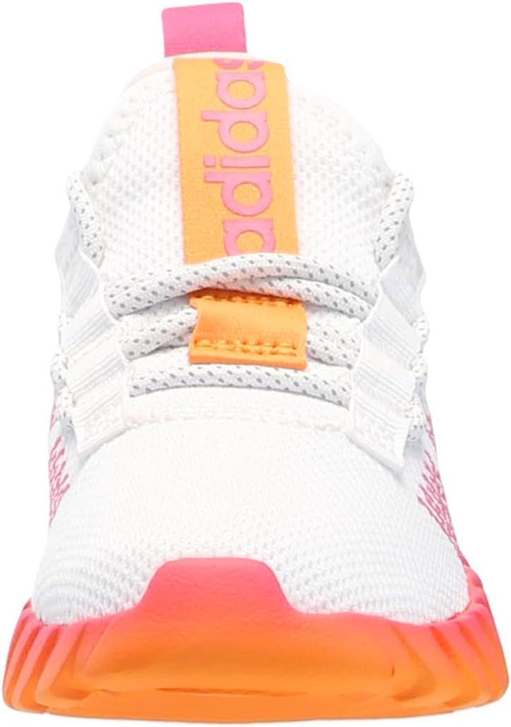 image:imageAdidas UnisexChild Kaptir FlowWhitePulse MagentaCrew Orange