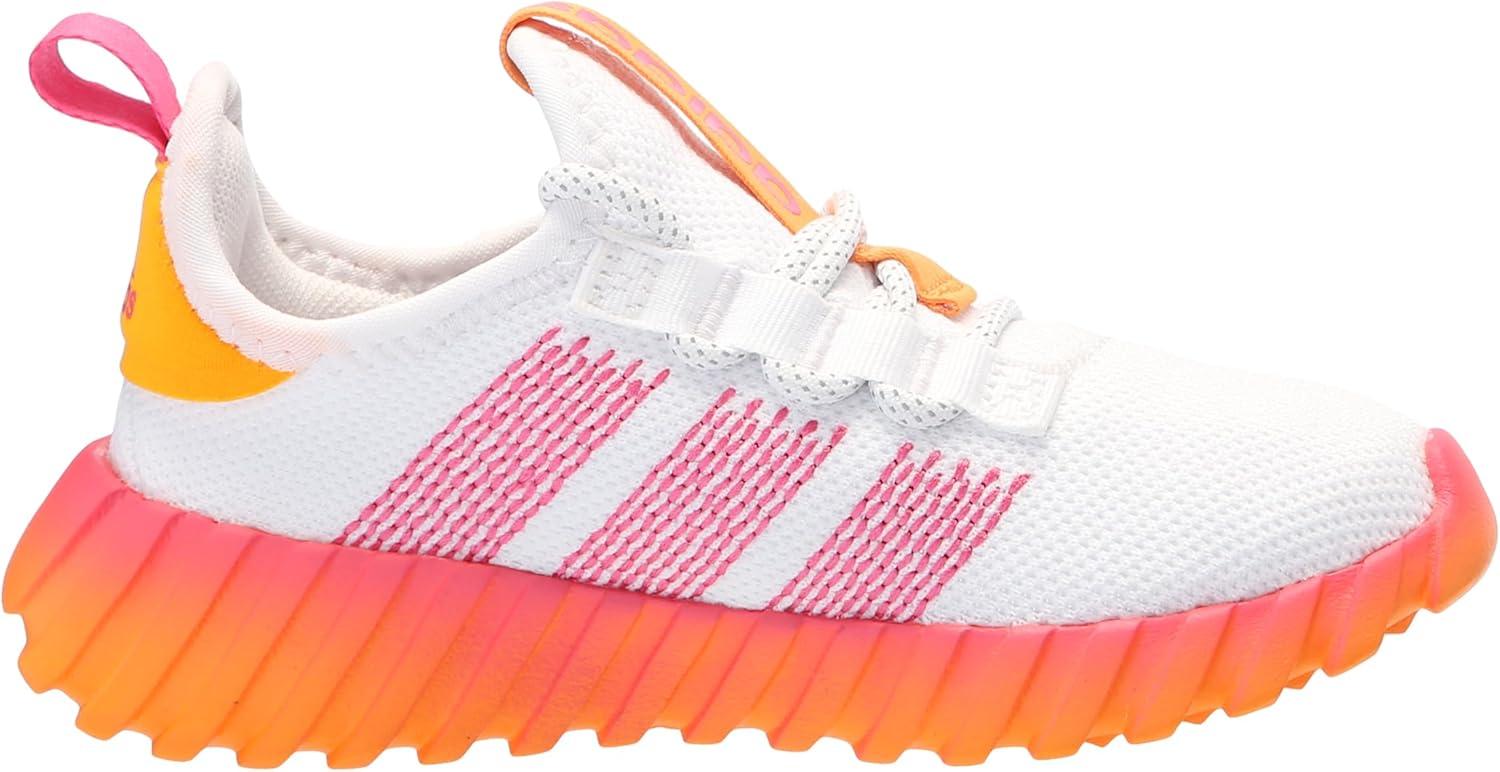 image:imageAdidas UnisexChild Kaptir FlowWhitePulse MagentaCrew Orange