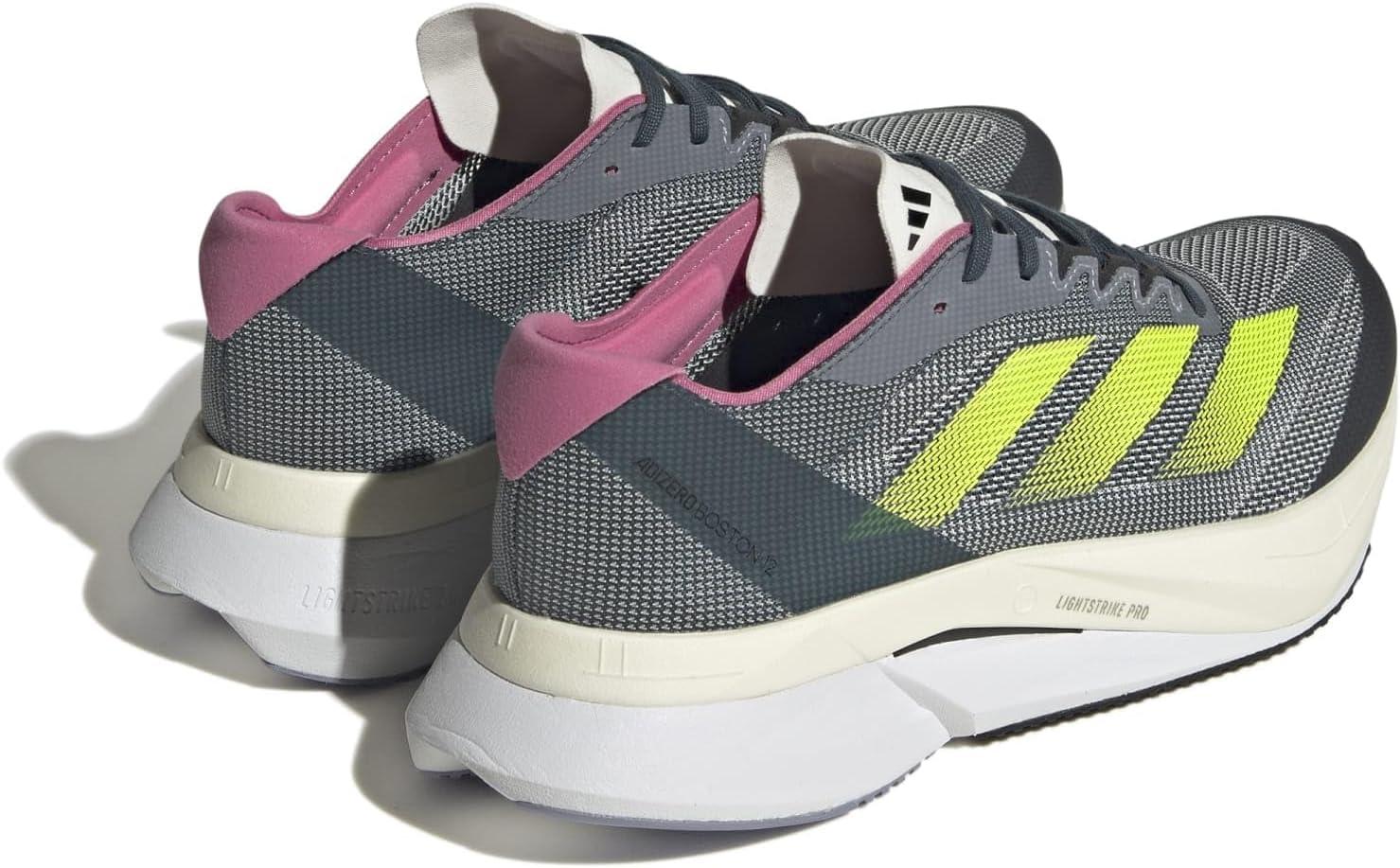 image:imageAdidas Womens Adizero Boston 12 WArctic NightLucid LemonCarbon