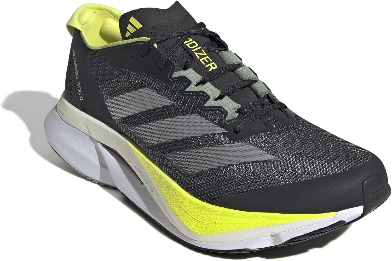 image:imageAdidas Womens Adizero Boston 12 WBlack Yellow White Ji4477