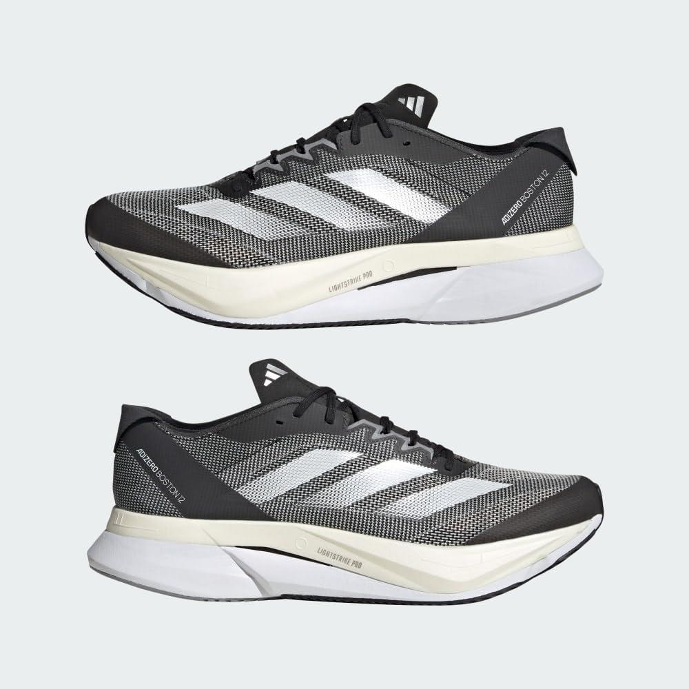image:imageAdidas Womens Adizero Boston 12 WBlackWhiteCarbon