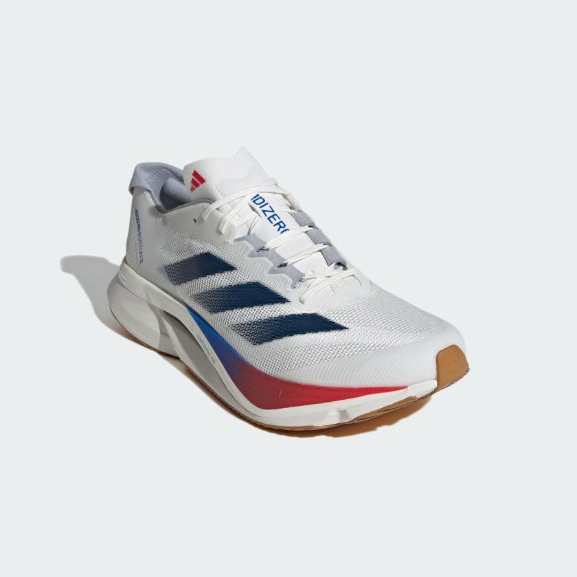 image:imageAdidas Womens Adizero Boston 12 WCore WhiteDark BluePure Ruby