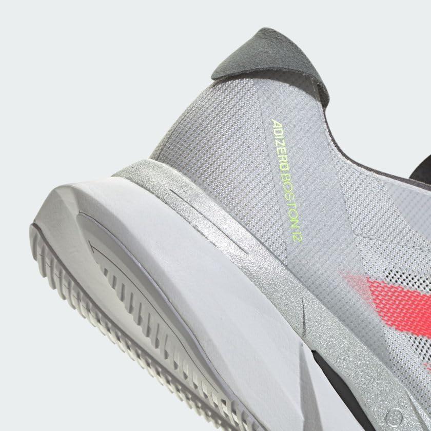 image:imageAdidas Womens Adizero Boston 12 WDash GreyLucid RedLucid Lemon