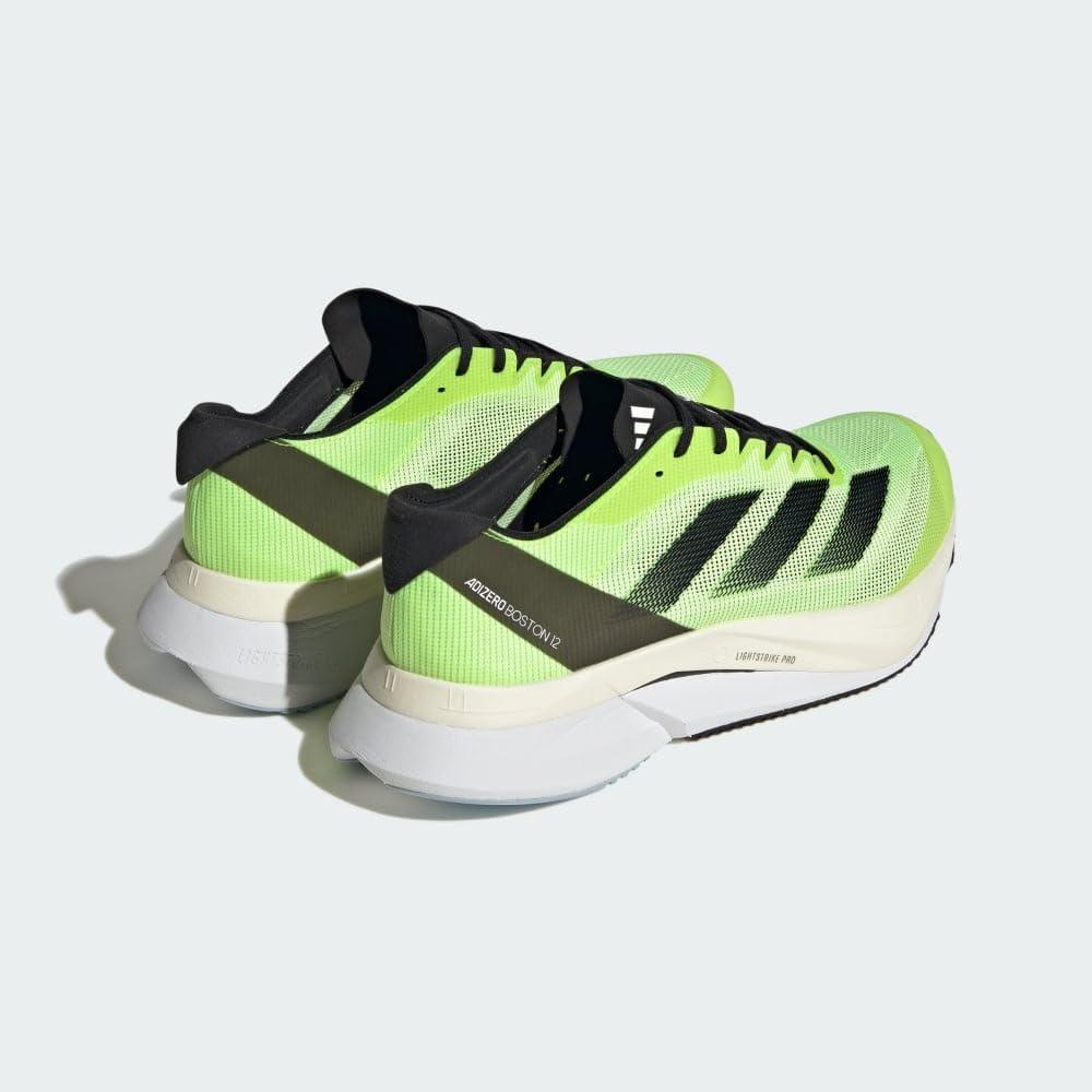 image:imageAdidas Womens Adizero Boston 12 WFootwear WhiteCore BlackLucid Lemon