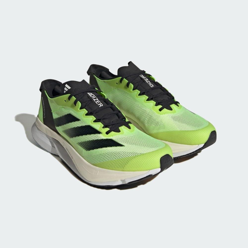 image:imageAdidas Womens Adizero Boston 12 WFootwear WhiteCore BlackLucid Lemon