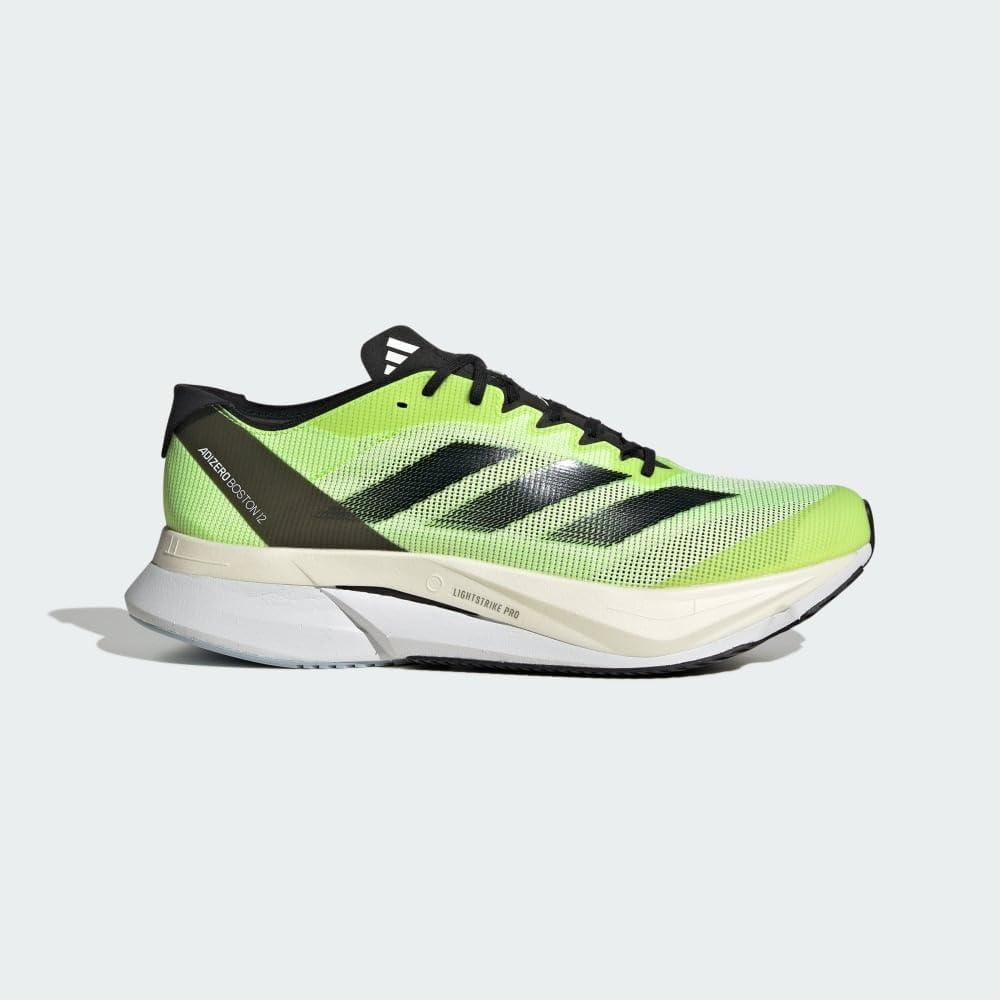 image:imageAdidas Womens Adizero Boston 12 WFootwear WhiteCore BlackLucid Lemon