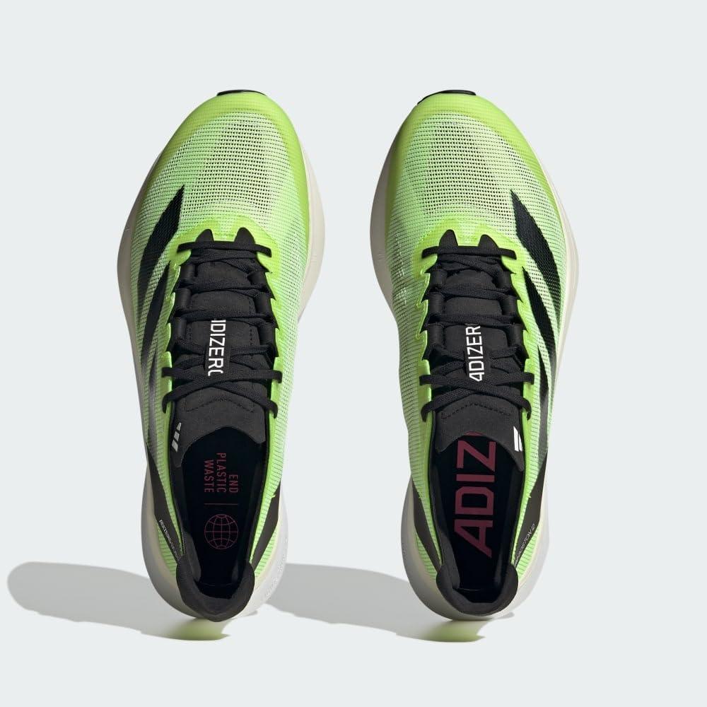 image:imageAdidas Womens Adizero Boston 12 WFootwear WhiteCore BlackLucid Lemon