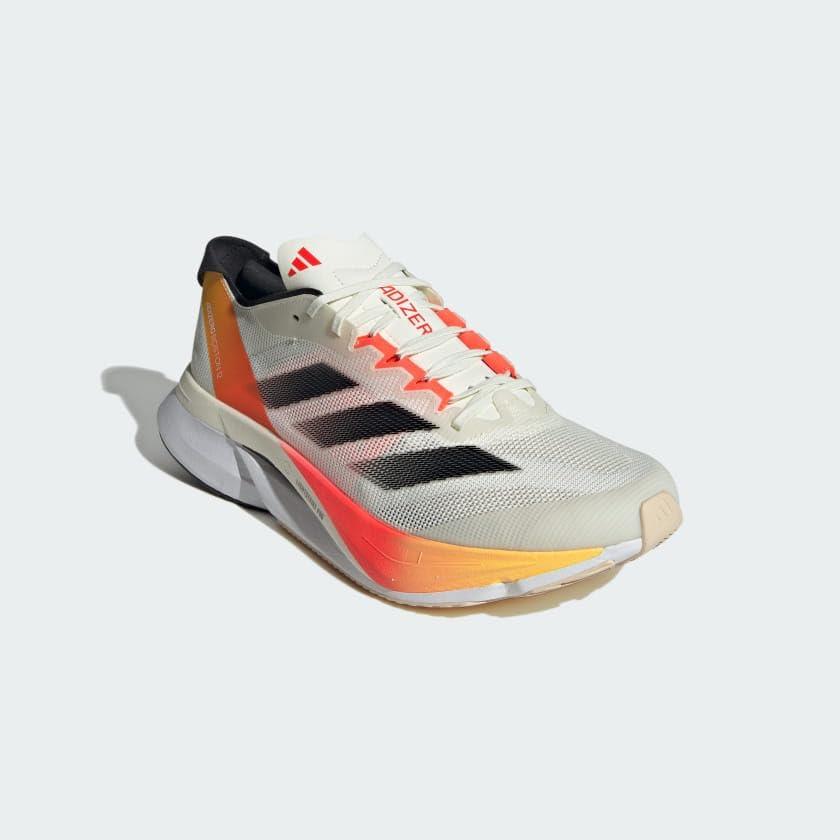 image:imageAdidas Womens Adizero Boston 12 WIvoryCore BlackSolar Red