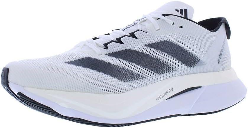 image:imageAdidas Womens Adizero Boston 12 WPure WhiteCore BlackNight MetallicWhite