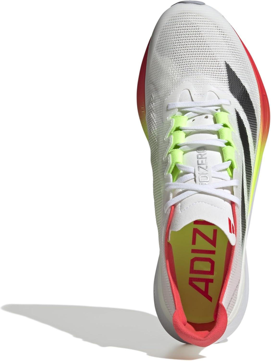 image:imageAdidas Womens Adizero Boston 12 WWhite Black Red Jq2552