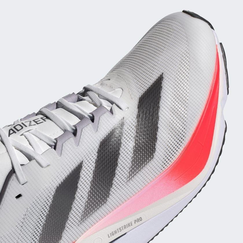 image:imageAdidas Womens Adizero Boston 12 WWhiteAurora MetSolar Red