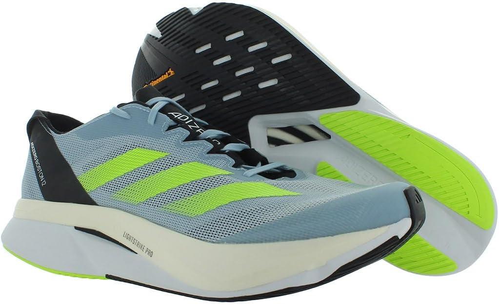 image:imageAdidas Womens Adizero Boston 12 WWonder BlueLucid LemonCarbonblue
