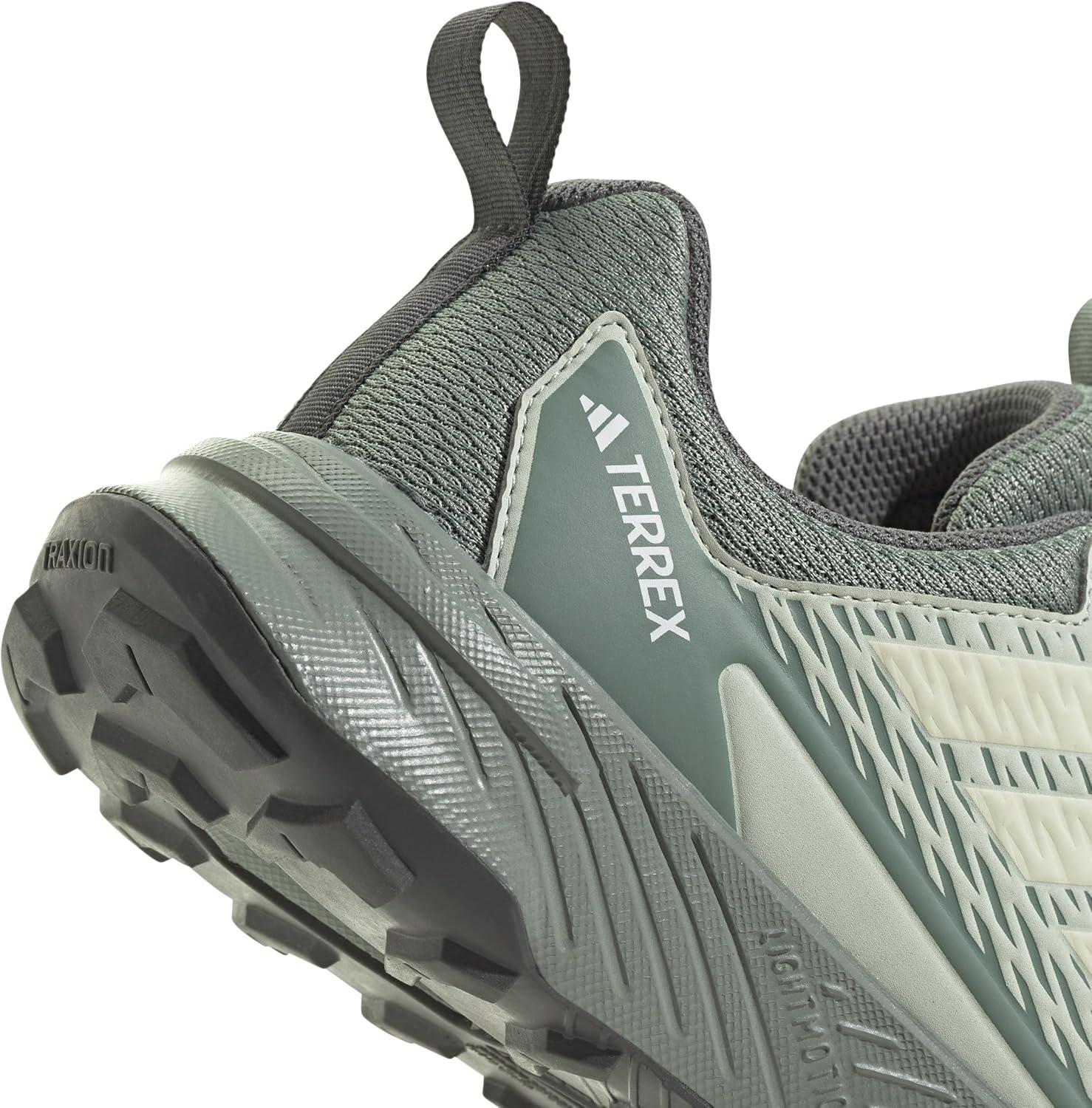 image:imageAdidas Womens Terrex Tracefinder Trail RunningSilver GreenOff WhitePreloved Fig