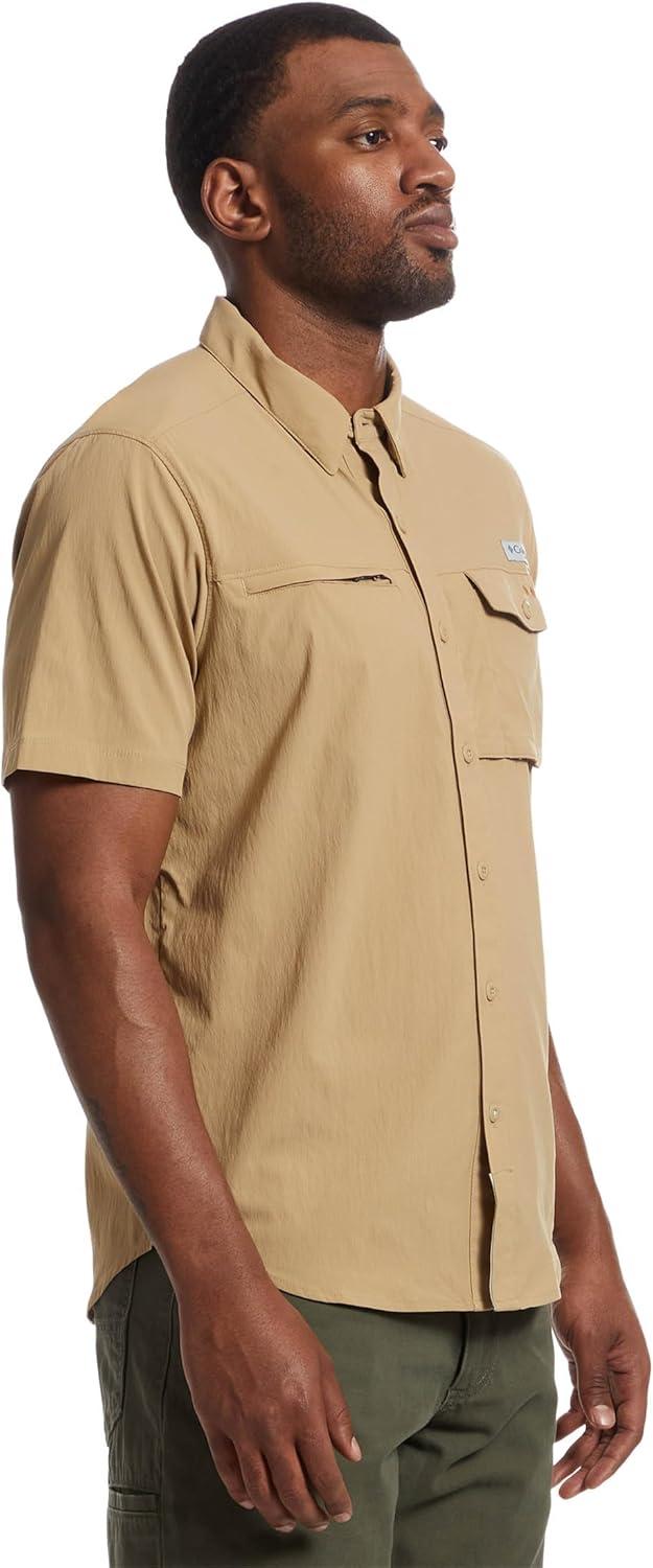 image:imageColumbia Mens Standard Wild Cast Short Sleeve ShirtBeach
