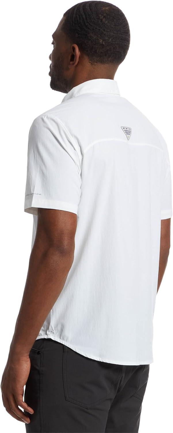 image:imageColumbia Mens Standard Wild Cast Short Sleeve ShirtWhite