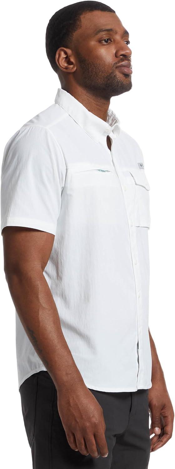 image:imageColumbia Mens Standard Wild Cast Short Sleeve ShirtWhite