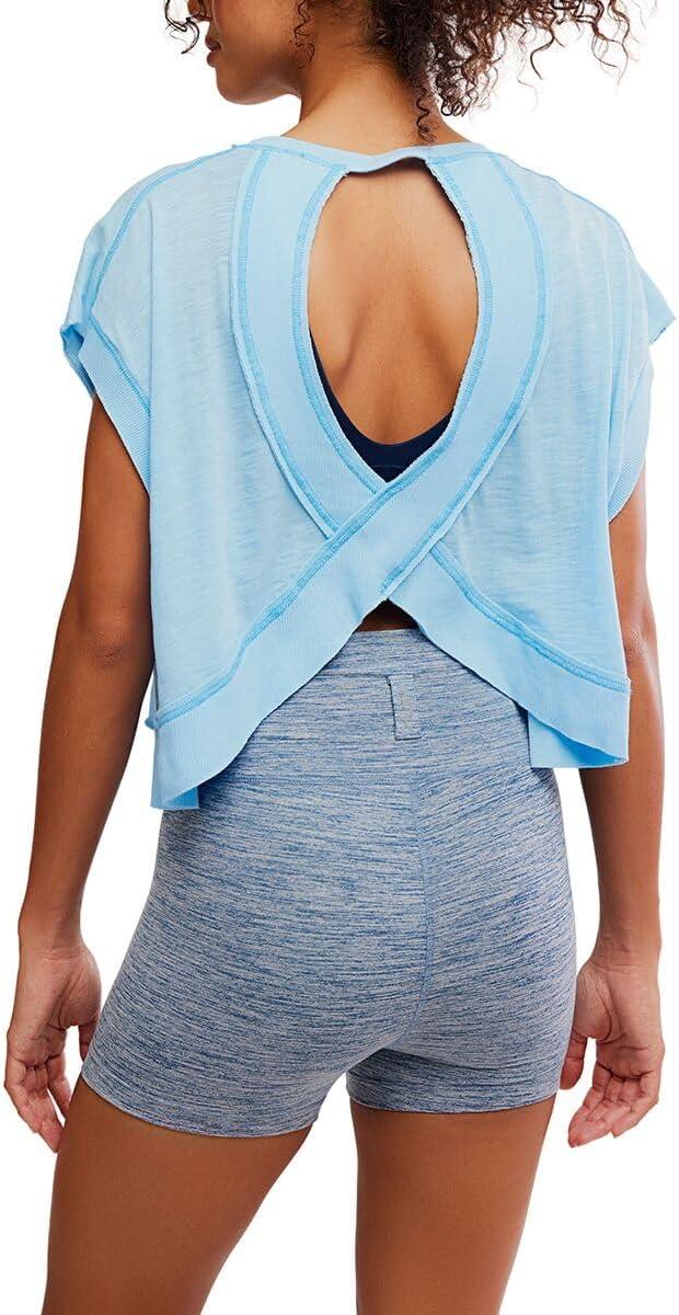 image:imageFree People Womens My Time TeeBright Blue