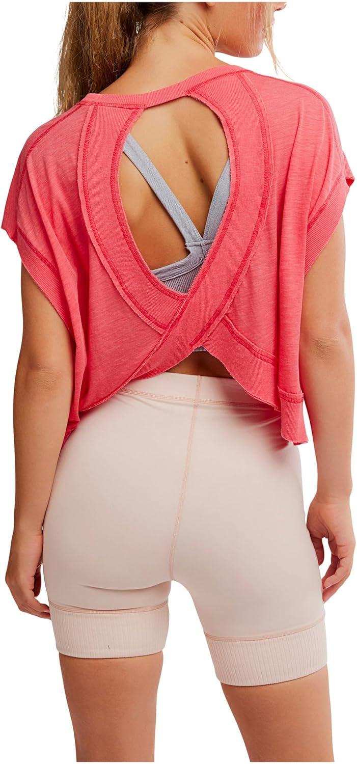 image:imageFree People Womens My Time TeeHot Pink