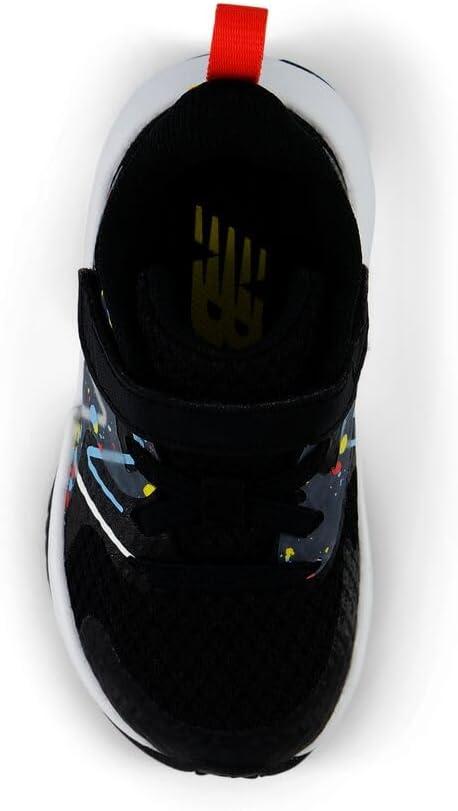 image:imageNew Balance Kids Rave Run V2 Hook and LoopBlackBlast RedTeam Sky Blue