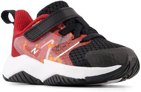 image:imageNew Balance Kids Rave Run V2 Hook and LoopBlackTrue RedBlaze Orange