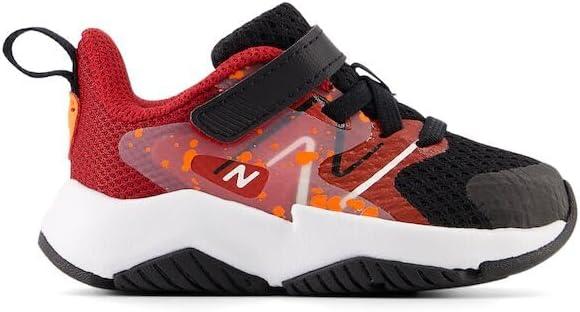 image:imageNew Balance Kids Rave Run V2 Hook and LoopBlackTrue RedBlaze Orange