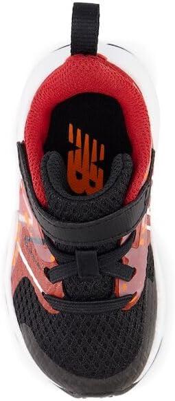 image:imageNew Balance Kids Rave Run V2 Hook and LoopBlackTrue RedBlaze Orange
