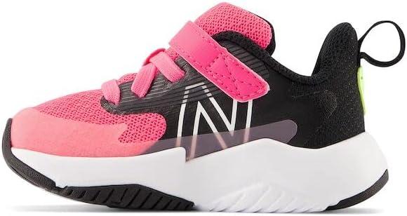 image:imageNew Balance Kids Rave Run V2 Hook and LoopNeon PinkPhantomBleached Lime Glo