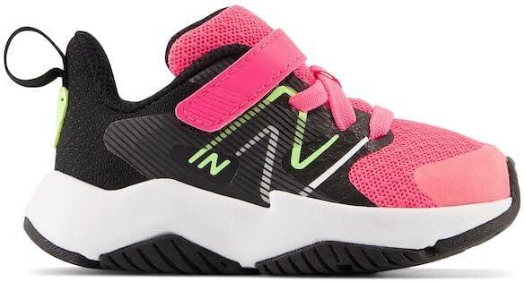 image:imageNew Balance Kids Rave Run V2 Hook and LoopNeon PinkPhantomBleached Lime Glo