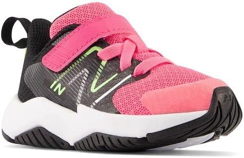 image:imageNew Balance Kids Rave Run V2 Hook and LoopNeon PinkPhantomBleached Lime Glo