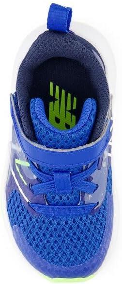 image:imageNew Balance Kids Rave Run V2 Hook and LoopTeam RoyalBlue OasisBleached Lime Glo