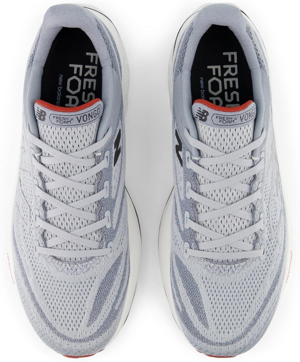 image:imageNew Balance Mens Fresh Foam X Vongo V6Aluminum GreyBrick Red