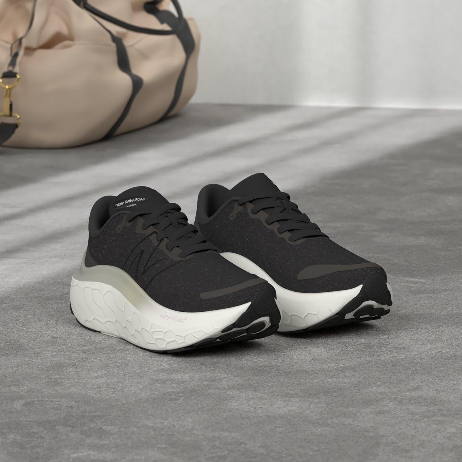 image:imageNew Balance Womens Fresh Foam X Kaiha RoadBlackPhantomSilver Metallic