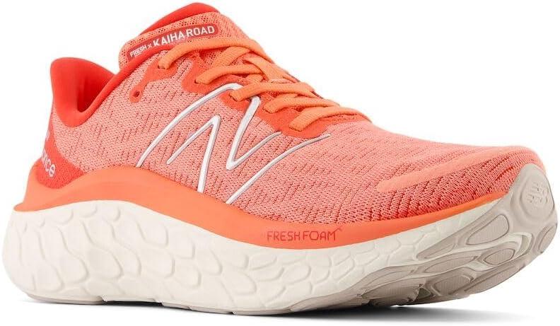 image:imageNew Balance Womens Fresh Foam X Kaiha RoadGulf RedNeo FlameSilver Metallic