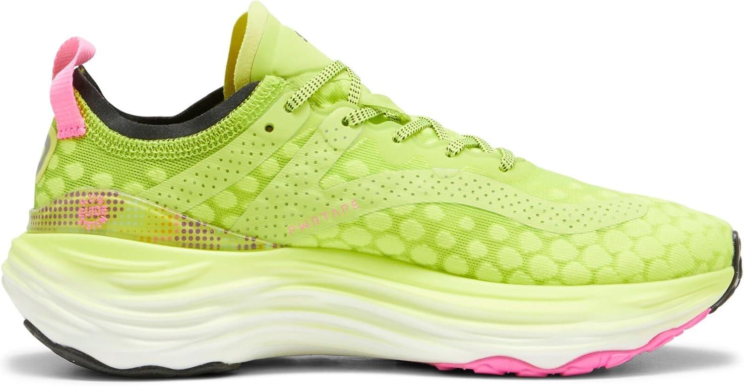 image:imagePUMA Mens Foreverrun Nitro Running Sneakers Shoes BlackLime Black