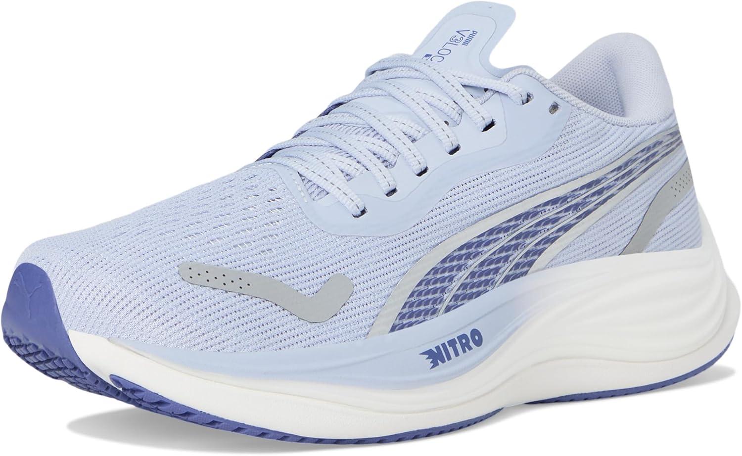 image:imagePuma Womens Velocity Nitro 3 Running ShoesCool WeatherBlue Crystal
