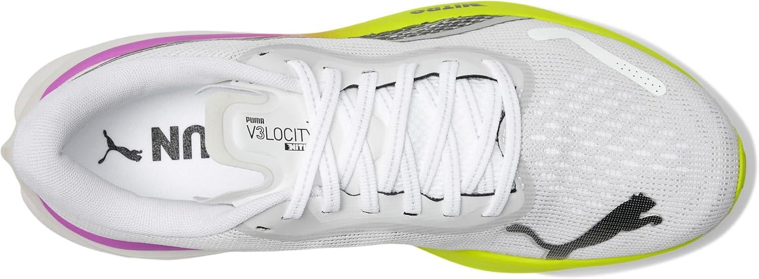 image:imagePuma Womens Velocity Nitro 3 Running ShoesPuma WhitePure Magenta