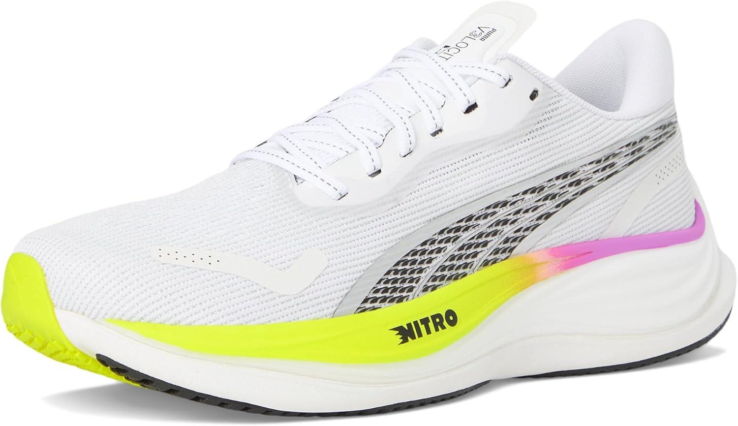 image:imagePuma Womens Velocity Nitro 3 Running ShoesPuma WhitePure Magenta