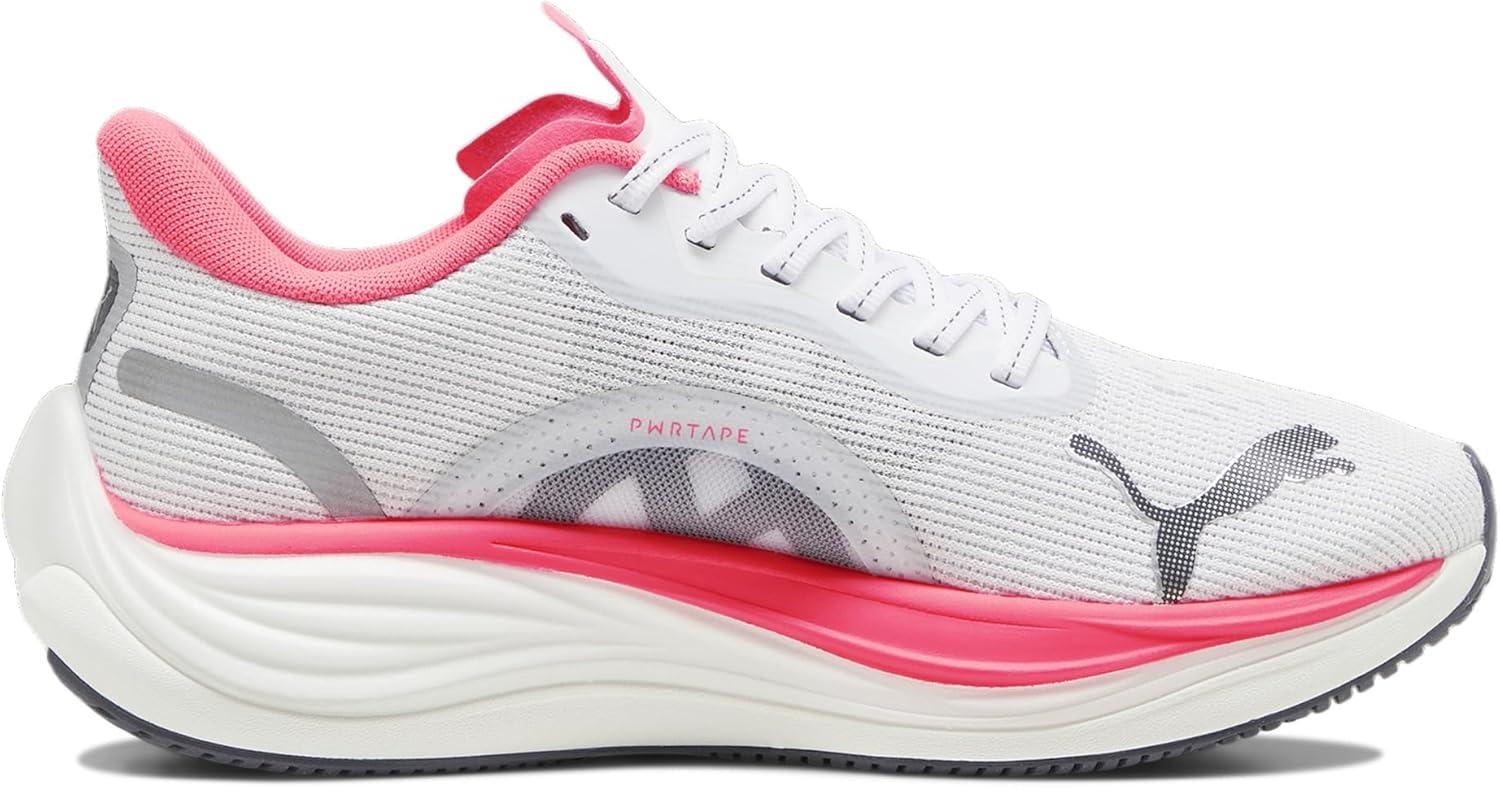 image:imagePuma Womens Velocity Nitro 3 Running ShoesPuma WhiteSunset Glow