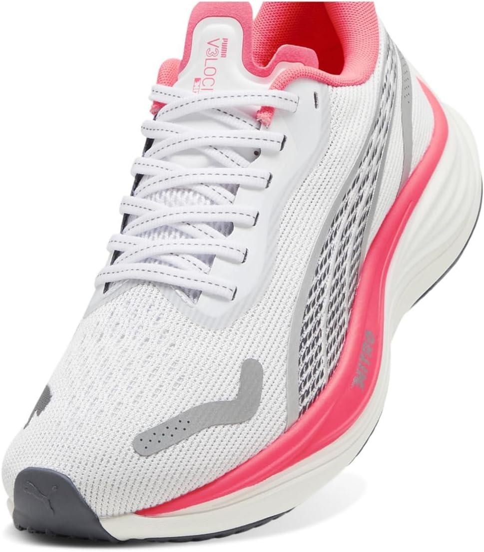image:imagePuma Womens Velocity Nitro 3 Running ShoesPuma WhiteSunset Glow