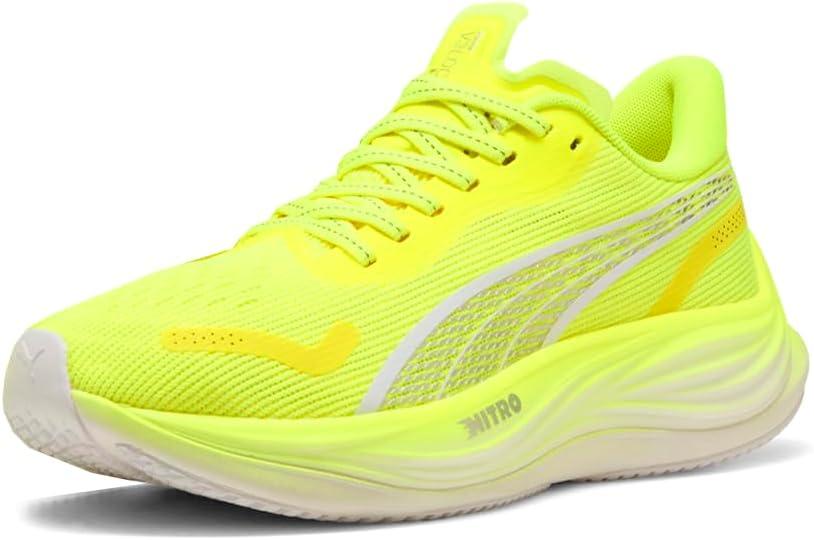image:imagePuma Womens Velocity Nitro 3 Running ShoesYellow AlertPuma White